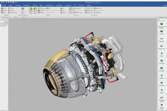 create 3d cad modeling, product design, stl and step files