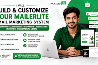 build and customize your mailerlite email marketing system