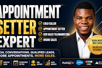be your b2b cold caller and appointment setter expert