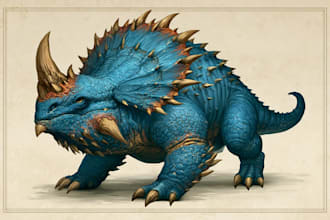 draw character, creatures or your monster designs