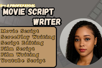 write screenplay, movie script, short film