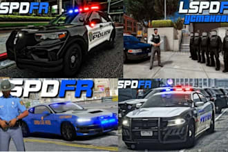 customize immersive lspdfr graphic and police mods setup