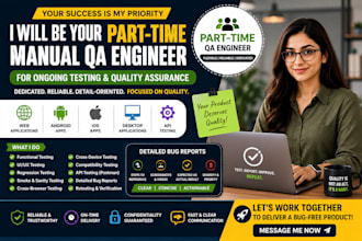 become your manual QA engineer for ongoing testing