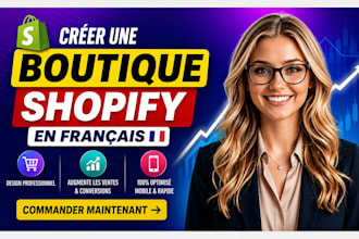 creer une boutique shopify
