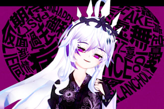 create 3d anime styled character models