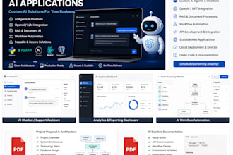 develop ai agents, chatbots, and custom ai applications