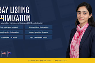 do ebay listing, ebay product listing, ebay SEO optimized