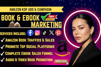 do ebook promotion, amazon kindle book marketing, amazon kdp ads setup