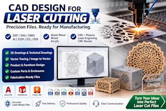 cad design for laser cutting