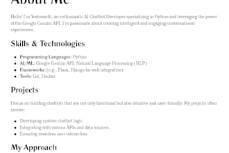 build a python ai chatbot using gemini API