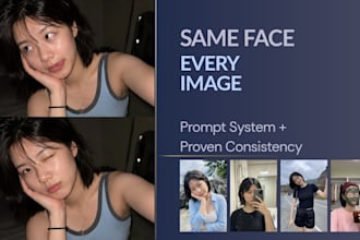 lock your ai character face for consistent
