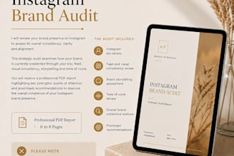 strategically review your brand presence on instagram