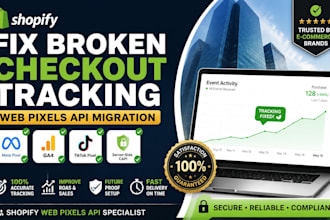 fix your broken shopify checkout tracking meta ga4