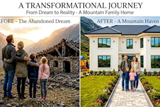 create viral ai documentary videos about rebuilding homes