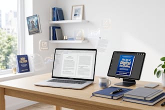 design canva ebook, redesign workbook, lead magnet and PDF layout