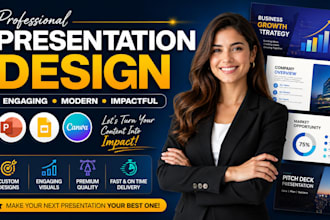 design powerpoint, slides, canva, google slides  and presentations