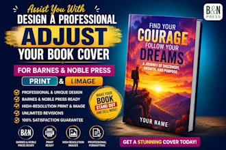 adjust your book cover for barnes and noble press