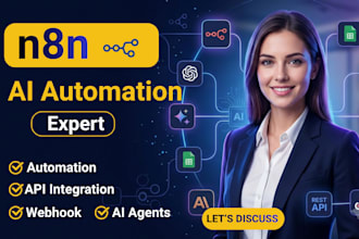 build n8n workflow, n8n automation, ai automation and custom ai agents
