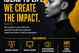 design professional business posters and flyers