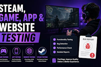 playtest game do mobile pc app testing website testing ios game multiplayer test