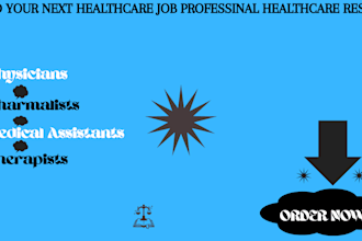 design a professional healthcare resume
