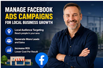 manage facebook ads campaigns for local business growth
