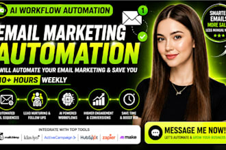 create ai workflow automation for email marketing