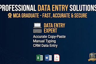 data entry and transcription
