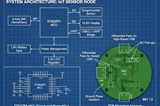 design pcb, embedded systems and develop firmware for your hardware