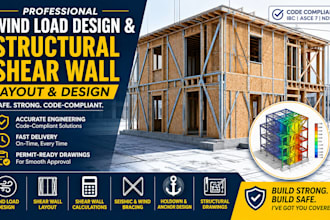 do wind load design structural shear wall layout structural shear wall