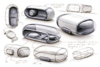 design and sketch your product