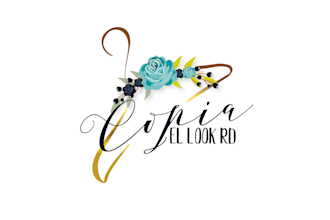 design logo in embroidery style vintage