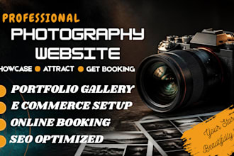 design an attractive photography website on pixieset, squarespace website