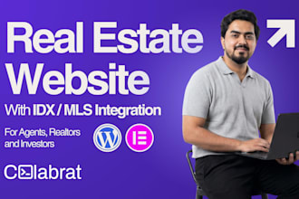 build custom real estate website with idx and mls integration on wordpress