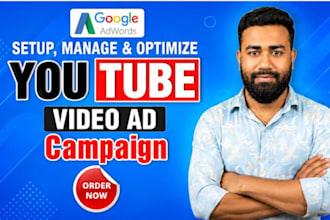 run a targeted youtube video ads campaign using google ads
