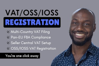 handle eu vat, oss, ioss registration for cross border ecommerce sellers