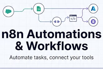 build n8n automations, integrations and custom workflows