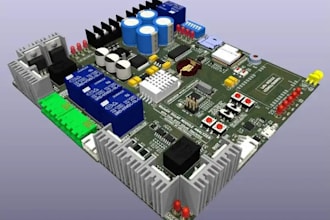 design battery management system bms, lithium battery charger smps and pcb board