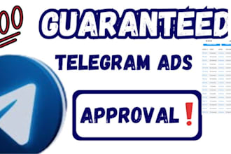 fix any telegram ads , fix destination ad for sport, game, forex channel bot