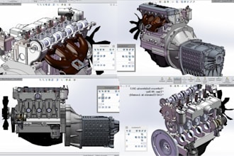 create parametric 3d cad model and