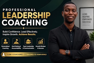 be your leadership coach and accountability partner