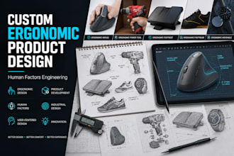 do custom ergonomic product design and human factors engineering