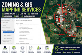 provide zoning, land use mapping services