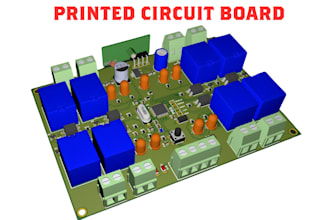 pcb layout schematic circuit board design,esp32, stm32,kicad or altium designer