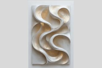 design 3d bas rrelief 3d wall art 3d printing voronoi art 3d coin model sculpt