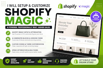 shopify horizon fix ai generated blocks fix bugs shopify magic store automation