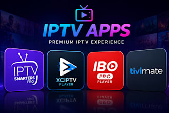 give your iptv apps new look, new logo, name, smarter pro, xciptv, ibo, tivimate