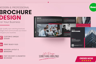 design product catalog, brochure, lookbook, and magazine design