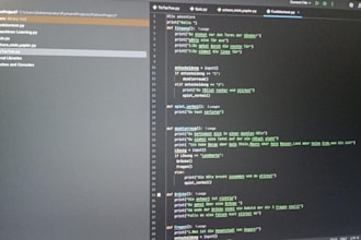 programm using python and data