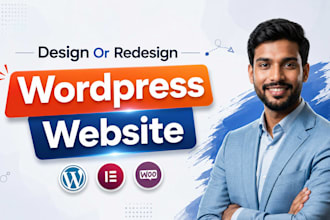 build or rebuild wordpress website, elementor website or clone wordpress